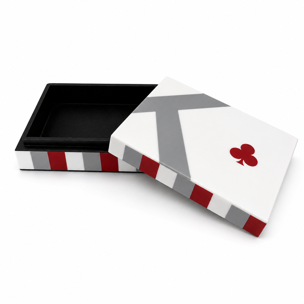 Grandmaster Club Lacquered Wooden Keepsake Box