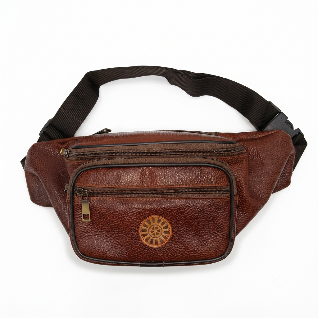 Heritage Leather Utility Waist Bag