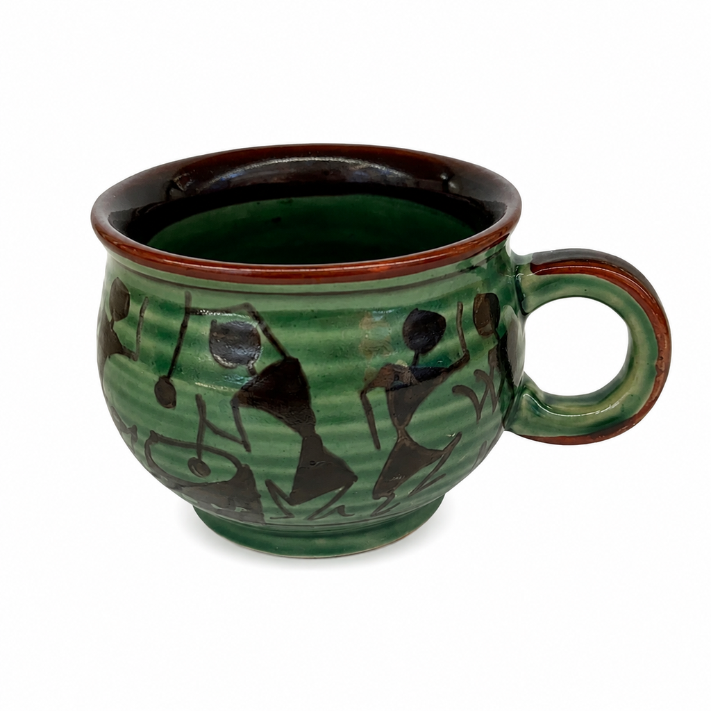 Warli Folk Art Ceramic Mug