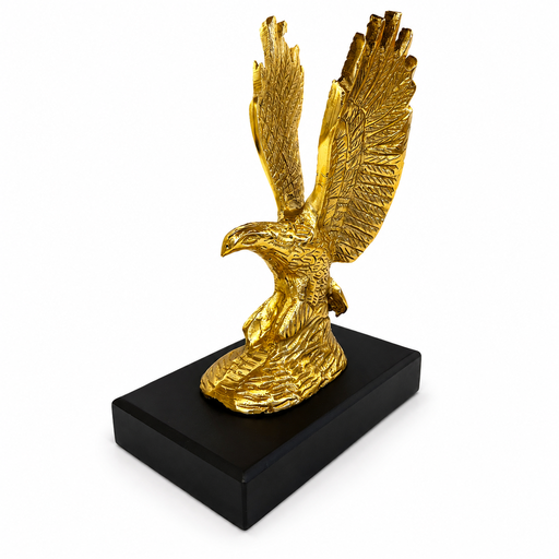 [NCUI_0073] Apex Antiqued Brass Eagle Majestic Figurine