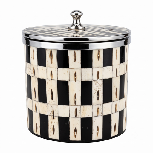 [NCUI_0167] Geometric Inlaid Storage Jar